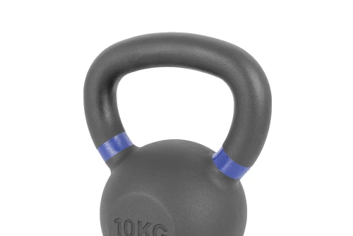 Amila Kettlebell Cast Iron 10 Kg - Μαύρο  Μπλε (44683)