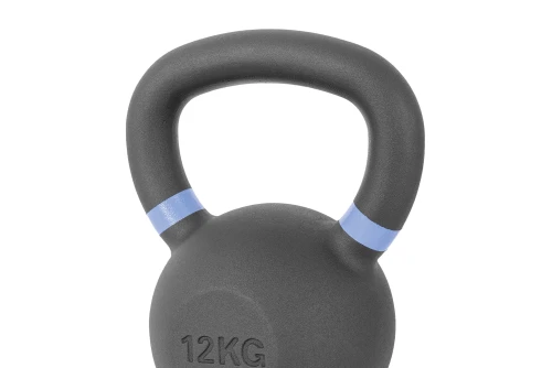 Amila Kettlebell Cast Iron 12 Kg - Μαύρο  Γαλάζιο (44684)