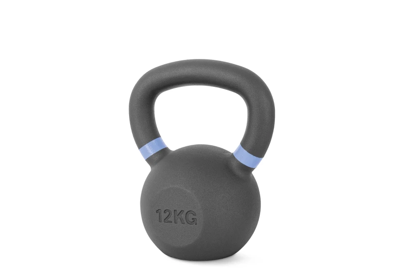 Amila Kettlebell Cast Iron 12 Kg - Μαύρο  Γαλάζιο (44684)