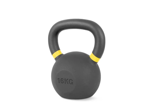 Amila Kettlebell Cast Iron 16 Kg - Μαύρο  Κίτρινο (44685)