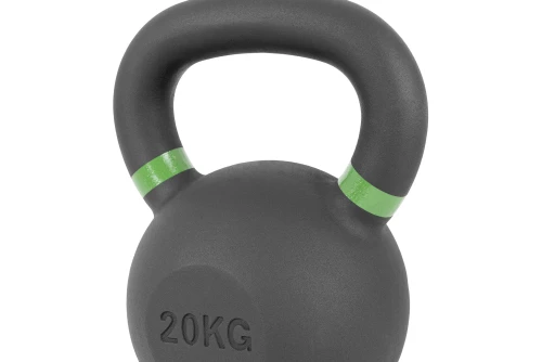 Amila Kettlebell Cast Iron 20 Kg - Μαύρο  Πράσινο (44686)