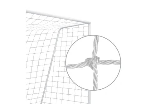 Amila Δίχτυ Ποδοσφαίρου 11V11 Στριφτό Pe 4Mm Διαγώνιο (44904)
