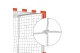 Amila Δίχτυ Handball Στριφτό 2,0Mm (44916)