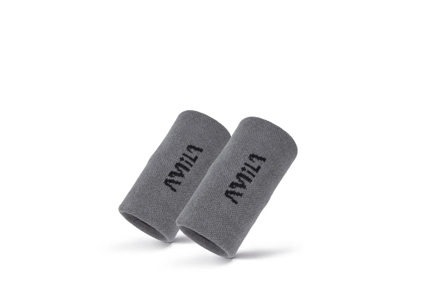 Amila Περικάρπιο Wrist Band Ace Edge - Γκρι (45702)