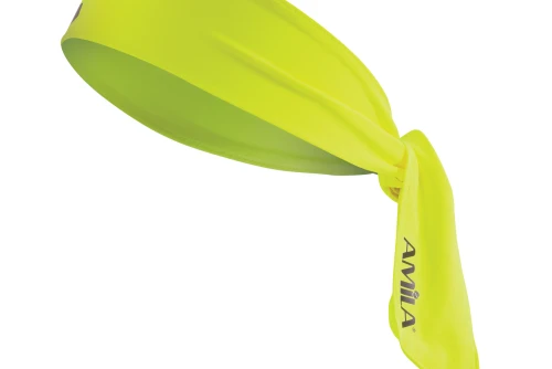 Amila Περιμετώπιο Bandana Amila Tie Band Limeyellow (45709)