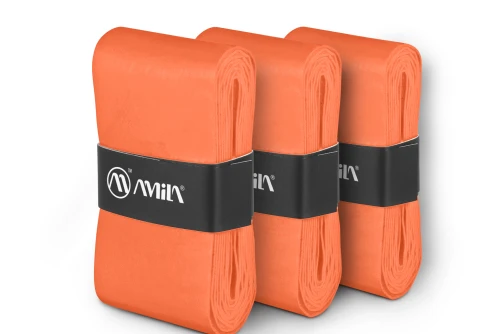 Amila Ταινία Λαβής Ρακετών Amila Overgrip Coral Red 3 Τεμ (45794)