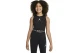 Jordan Essentials Active Παιδικό Αμάνικο Crop Top Μαύρο