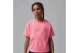 Jordan Brooklyn Essentials Embroidered Παιδικό Κοντομάνικο T-Shirt Ροζ