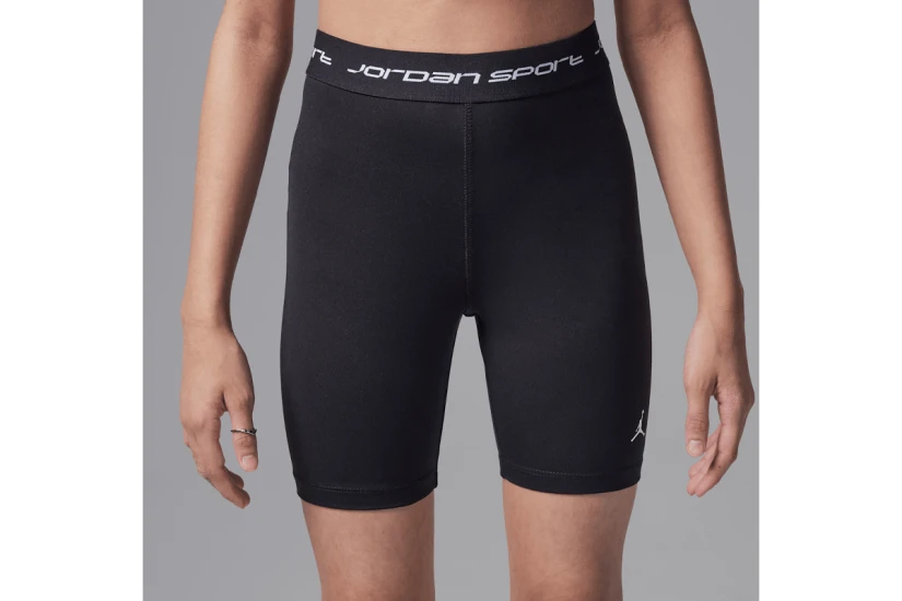 Jordan Dri-FIT Sport Παιδικό Κοντό Κολάν Μαύρο