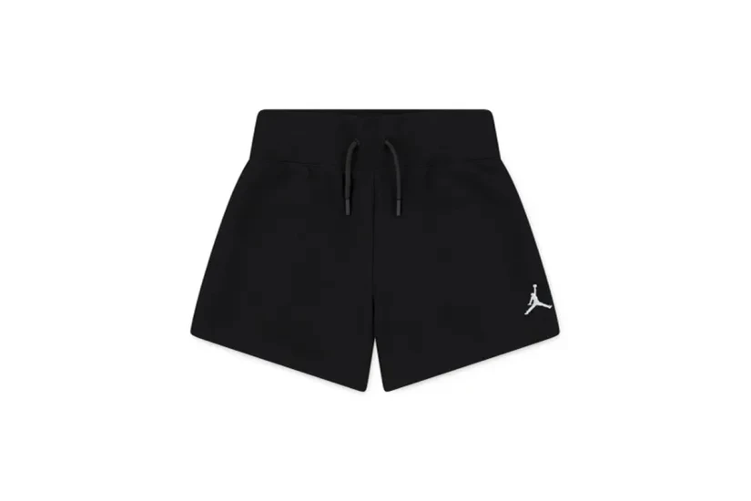 Jordan Brooklyn Fleece Παιδικό Αθλητικό Σορτς Μαύρο