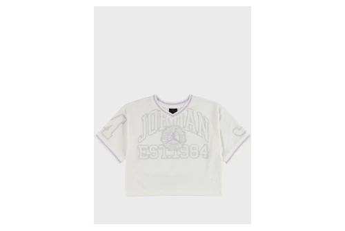 Jordan Secret Diary Cropped Jersey T-Shirt (45F886 782)
