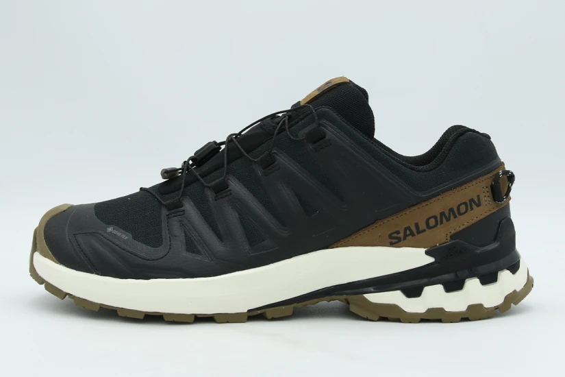 Salomon XA Pro 3D V9 Gore-Tex Lifelong Ανδρικά Αθλητικά Παπούτσια Trail Running Μαύρα, Καφέ, Λευκά