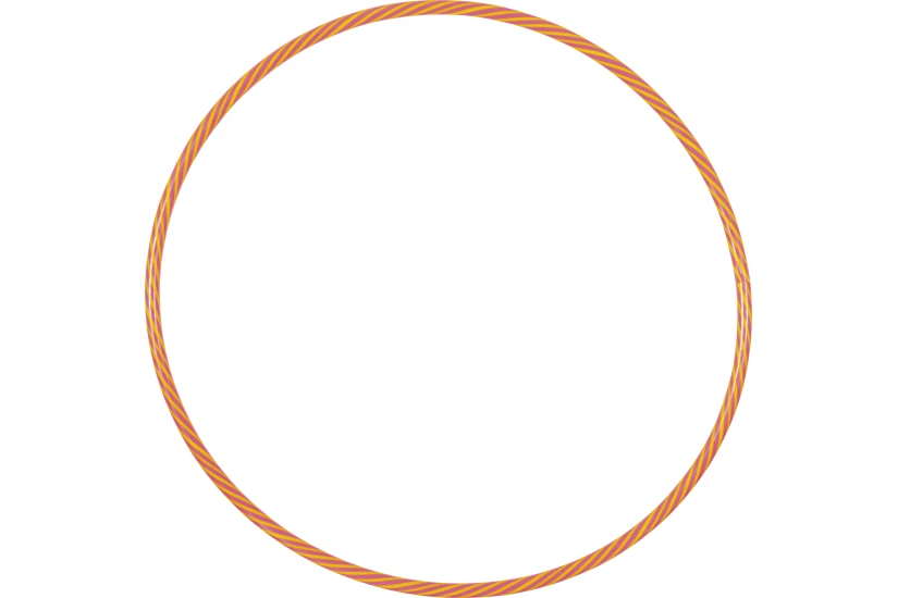 Amila Χούλα-Χουπ Δίχρωμο 70Cm - Φ18Mm - 260Gr (48024)