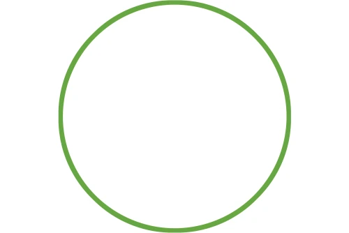 Amila Χούλα-Χουπ 70Cm - Φ19Mm - 175Gr, Πράσινο (48059)