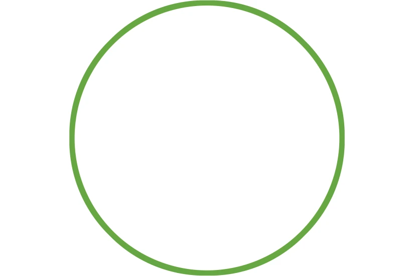 Amila Χούλα-Χουπ 70Cm - Φ19Mm - 175Gr, Πράσινο (48059)