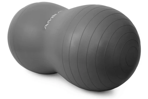 Amila Μπάλα Γυμναστικής Peanut 50 Cm - Μαύρη (48095)