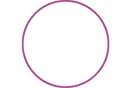 Amila Χούλα-Χουπ 76Cm - Φ18Mm - 185Gr, Φούξια (48163)