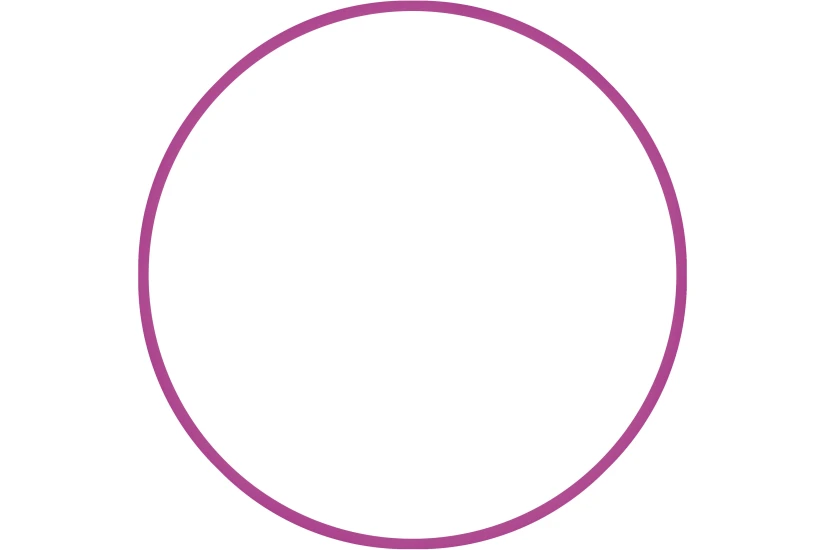 Amila Χούλα-Χουπ 76Cm - Φ18Mm - 185Gr, Φούξια (48163)