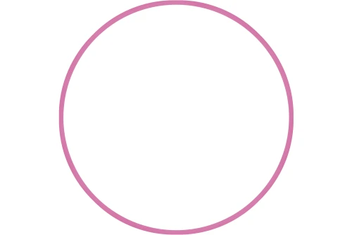 Amila Χούλα-Χουπ 60Cm - Φ18Mm - 155Gr, Ροζ (48167)