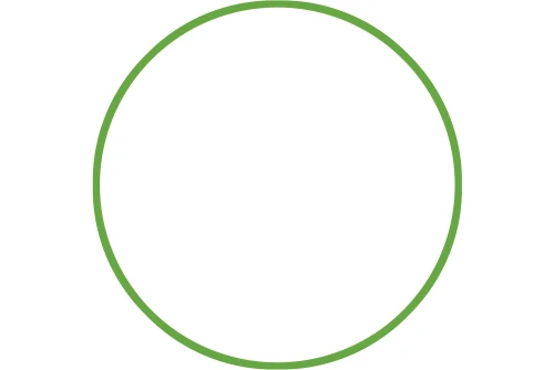 Amila Χούλα-Χουπ 60Cm - Φ18Mm - 155Gr, Πράσινο (48170)