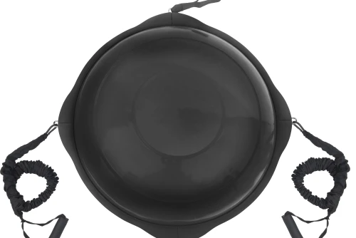 Amila Amila Balance Ball Με Ξύλινη Βάση Mat Black 63Cm (48193)