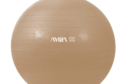 Amila Μπάλα Γυμναστικής Bulk 55Cm - Χρυσή (48410)