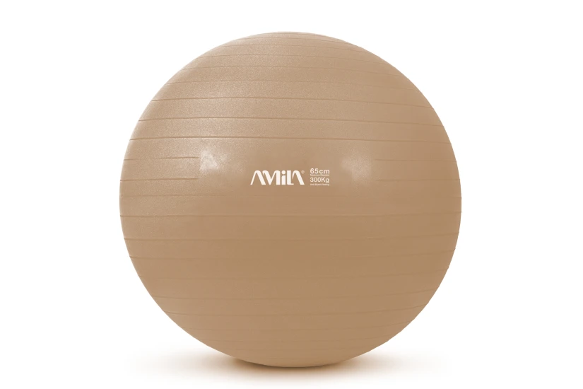 Amila Μπάλα Γυμναστικής Bulk 65 Cm - Χρυσή (48413)