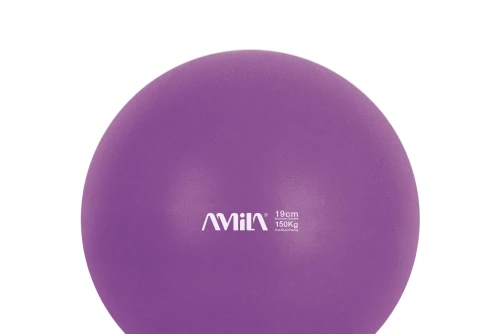 Amila Μπάλα Pilates Bulk 19 Cm - Μωβ (48430)