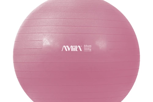 Amila Μπάλα Γυμναστικής Bulk 55Cm - Ροζ (48438)