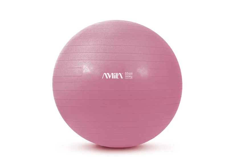 Amila Μπάλα Γυμναστικής Bulk 55Cm - Ροζ (48438)