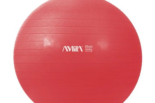 Amila Μπάλα Γυμναστικής Bulk 55Cm - Κόκκινη (48440)