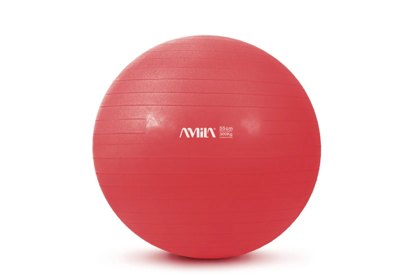 Amila Μπάλα Γυμναστικής Bulk 55cm Κόκκινη