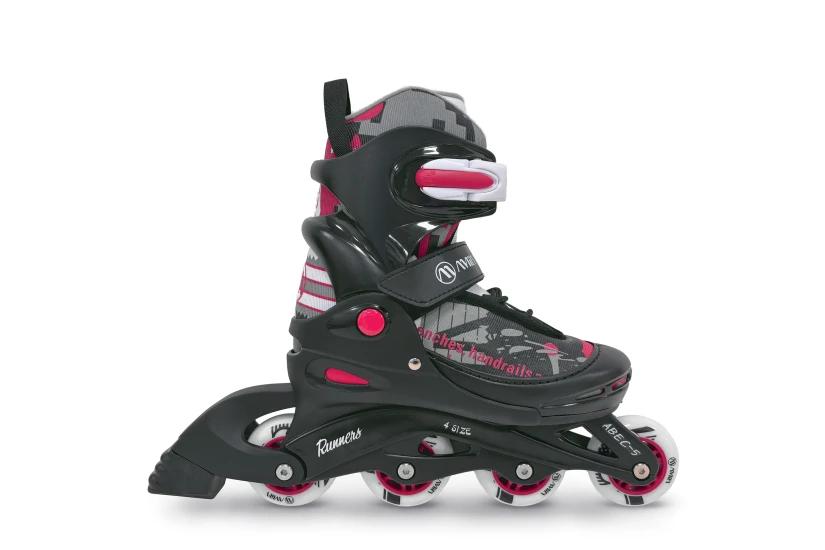 Amila Inline Πατίνια Μαύρα, Γκρι, Λευκά, Κόκκινα No. 38-41