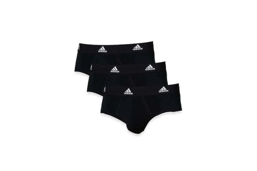 Adidas Performance Active Flex Cotton Ανδρικό Εσώρουχο Σλιπ 3 Τεμάχια