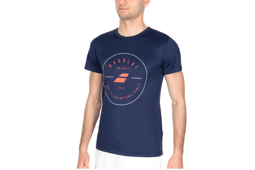 Babolat Exercise Graphic Tee T-Shirt (4MTD017)