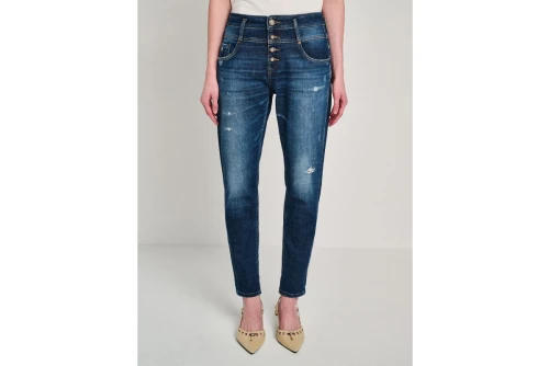 Staff Irene Γυναικείο Τζιν Παντελόνι-Boyfriend Fit Cropped Typos (5-907.070.S2.055 TYPOS)
