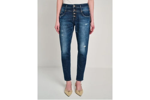 Staff Irene Γυναικείο Τζιν Παντελόνι-Boyfriend Fit Cropped Typos (5-907.070.S2.055 TYPOS)
