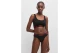 Hugo Sporty Logo Γυναικείο Bralette Μαύρο
