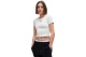 Hugo Baby B Γυναικείο Κοντομάνικο Crop Top T-Shirt Λευκό