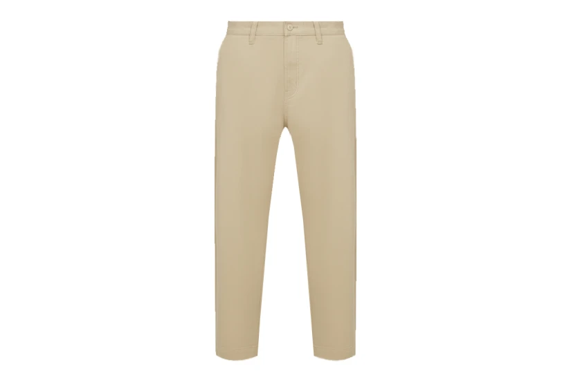 Hugo Boss Zayn242 Ανδρικό Casual Παντελόνι Μπεζ