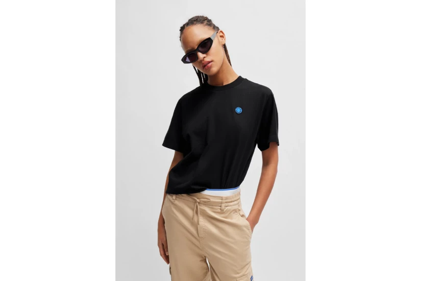 Hugo Vintage Γυναικείο Κοντομάνικο T-Shirt Μαύρο