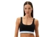Hugo Bralette Blue Γυναικείο Μπουστάκι Μαύρο, Λευκό, Μπλε