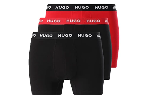 Hugo Trunks Εσώρουχο Boxer Ανδρικό 3-Τεμάχια (50532613 986)