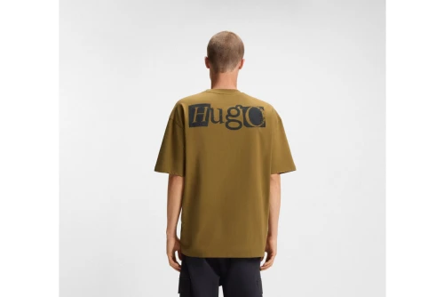 Hugo Nilte Puff-Print Logo T-Shirt Ανδρικό (50542810 352)