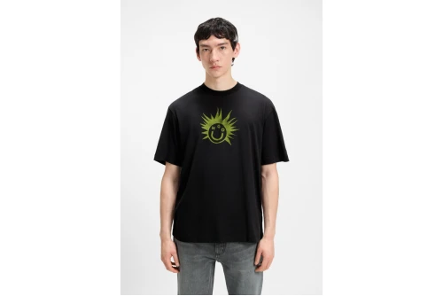 Hugo Nugix With Graphic Logo Print T-Shirt Ανδρικό (50543485 001)