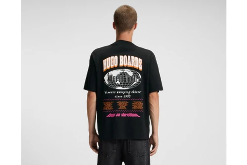 Hugo Nartupix Logo Artwork T-Shirt Ανδρικό (50549152 001)