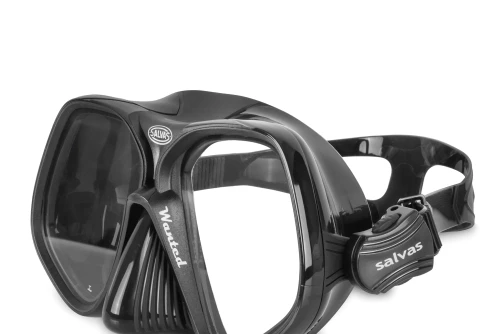 Escape Camping Μάσκα Θαλάσσης Salvas Wanted Black Silicone Band (52204)