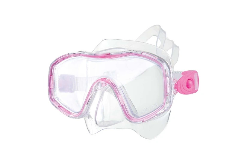 Escape Camping Salvas Easy Pink Μάσκα Θαλάσσης Διάφανη, Ροζ
