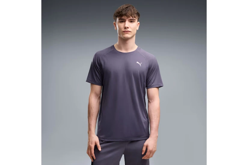 Puma Velocity Ανδρικό Κοντομάνικο T-Shirt Μωβ
