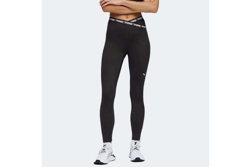 Puma Strong High Waist Γυναικείο Κολάν 7/8 Μαύρο